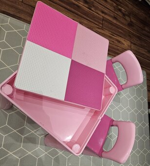 Detský stôl + 2 stoličky - 4