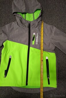 Softshellová bunda veľkosť 122 - 4