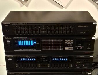 SERIA = 5x Equalizer TECHNICS, antracit, vyroba JAPAN = Eq5 - 4
