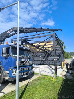 Autodoprava s hydraulickým rukou - 4