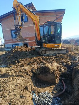 Pásový bager JCB 55Z -1. 2017 - 4