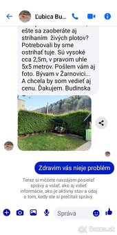 Kosenie záhrad a pílenie dreva - 4