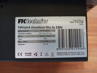 Výklopná zásuvková lišta - 4