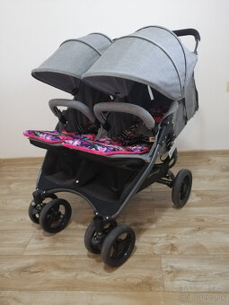 VALCO BABY Kočík súrodenecký Snap Duo Tailor Made Grey Marle - 4