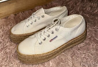 Superga original stylove tenisky-platenky na platforme - 4