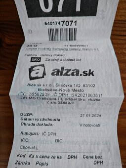 Predám Samsung galaxie watch 6 cllasic - 4