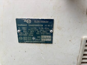 Zváračka ELEKTROKOV JS 90-1 ZE na 400V. - 4
