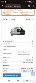 = štartér Audi A4= - 4