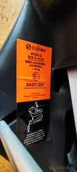 Predám kvalitnú autosedačku (vajíčko) Cybex ATON Q - 4