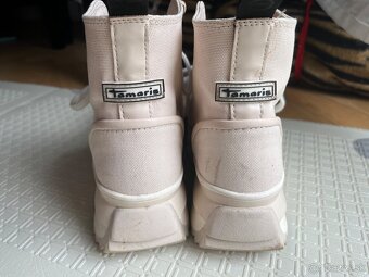 Tamaris snurovacie clenkove topanky - 4