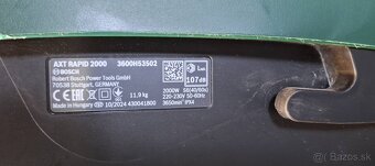 Predám drtič konárov Bosch AXT RAPID 2000 - 4