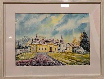 NOVÉ nádherné AKVARELOVÉ maľby - 4