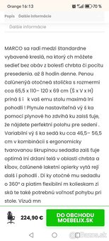 Kancelárska stolička - 4