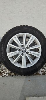 Alhambra/Sharan R16 5x112 zimná sada originál diskov diskov - 4