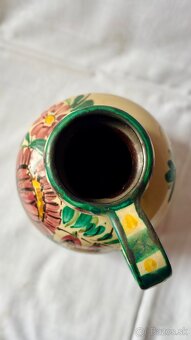 Ručne maľovaný keramický džbán - 4