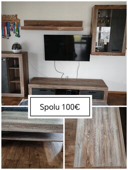 Konferečný stolík borovica - 4