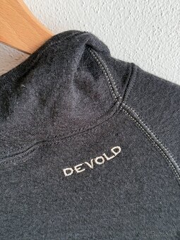 Merino mikina Devold Expedition Merino 235 Hoodie Man Black - 4