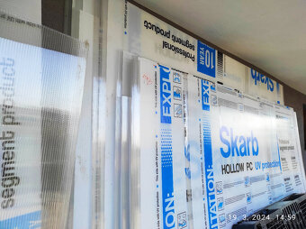 Lexan, polykarbonát na skleník, altánok prístrešok - 4