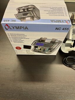 Olympia NC 455 počítačka bankoviek – UV, MG, MT, DD senzory, - 4