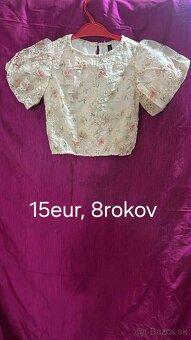 Predám dievčenské spoločenské šaty od 1 do 12 rokov rôzne - 4