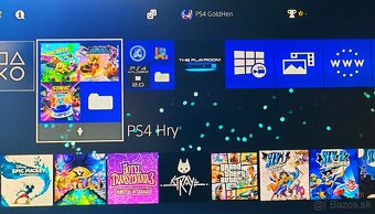 Playstation 4 Slim 500GB ( Jailbreak ) + veľa deckych hier - 4