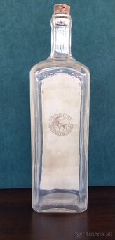 Starožitná fľaša Slovácka Borovička - 4