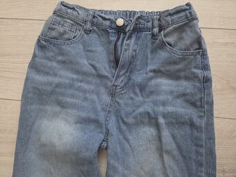 Lezerne dzinsy volneho strihu, 14rokov - 4