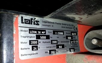 Paletový vozík elektrický LEHM 50 MP (6533.) - 4
