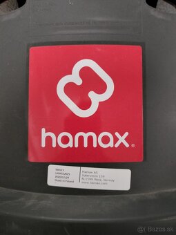 Predám cyklosedacku Hamax Smiley s 2x drziakmi - 4