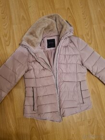 ZARA - SVETLO RUŽOVÁ BUNDA - 4