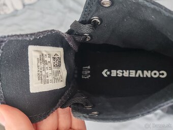 Converse vysoké čierne - 4