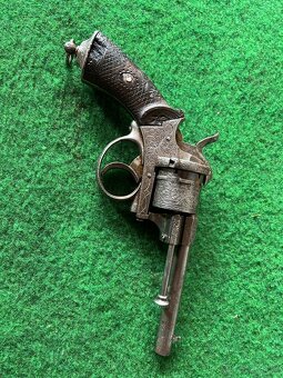 Historický revolver lefos 9mm - 4