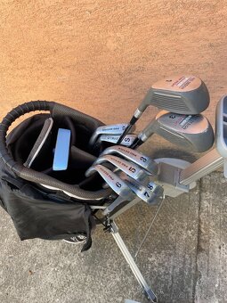 Kompletný golfový set = 12 Palíc + bag Callaway + vozík + lo - 4