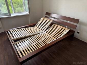 Postel IKEA 160x200 komplet s rostami a matracami - 4