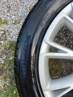 Predám zimne pneumatiky na hliníkových diskoch audi - 4