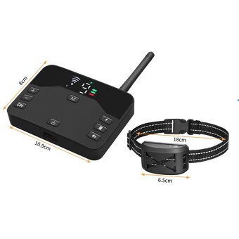 2v1 Bezdrôtový elektrický oplotok + výcvikový obojok . - 4