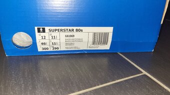 Predám tenisky Adidas Superstar vel. 46 a 2/3 - 4