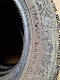 205/55R16  zimné - 4