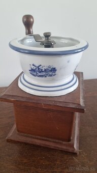 Mlynček na kávu porcelan - 4