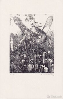 predam grafiky - exlibris Dusan Kallay - 4