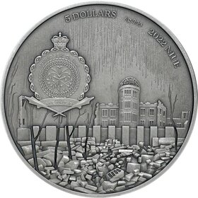 investičné strieborne mince - Hiroshima - 4