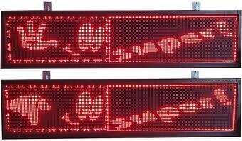 SVETELNÁ REKLAMA LED PANEL na bežiaci text - 4