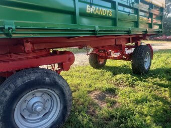 Prodám přívěs za traktor BSS P93 Autovlek 9t vlek vlečka - 4