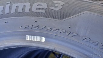 215/55 R17 letné pneumatiky Hankook 4ks - 4