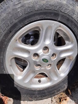 Hliníkové disky Land Rover Freelander R15 - 4