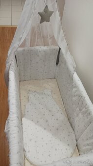 Detská postieľka roba so spacím vakom 4v1 - 4