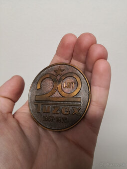 Medaila Tuzex 20 rokov 1957-1977 - 4