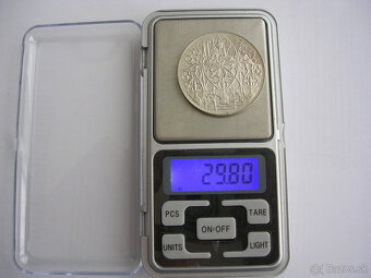 Ag medaila 10 dukát Karel IV. - návrh Jiří HARCUBA 1978 - 4