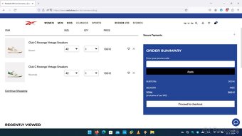 Reebok Club C Revenge, Šľapky Reebok, Rukavice - 4