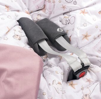 Velvet deka do autosedačky/ vajíčka - 4